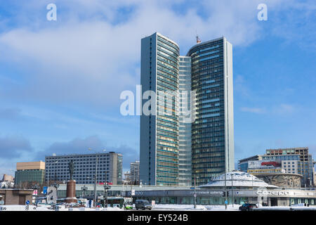 Office of Moscow Government (former building of the planned economy countries' Council for Mutual Economic Assistance) Stock Photo