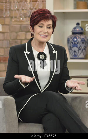 Sharon Osbourne appears on CTV's The Marilyn Denis Show to discuss about weight-loss and her life changing journey with the Atkins Diet.  Featuring: Sharon Osbourne Where: Toronto, Canada When: 20 May 2015 Stock Photo