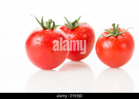 Fresh cherry tomatoes Stock Photo