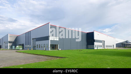 large industrial warehouse in the netherlands Stock Photo