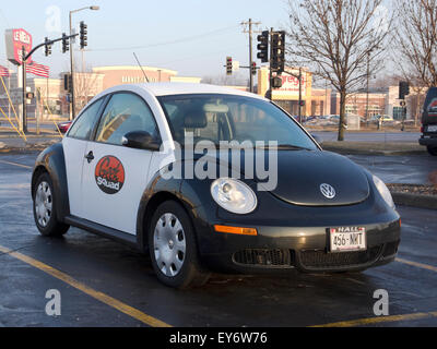 Geek Squad service vehicle for Best Buy electronics and computer dealer Stock Photo