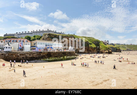 Whitby, West Cliff Beach Stock Photo