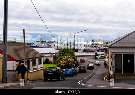 Killybegs Harbour port, County Donegal, Ireland Stock Photo