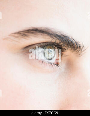 Close-up of blue eye Stock Photo