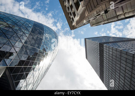 The Financial District, London England UK Stock Photo