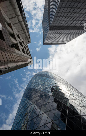 The Financial District, London England UK Stock Photo