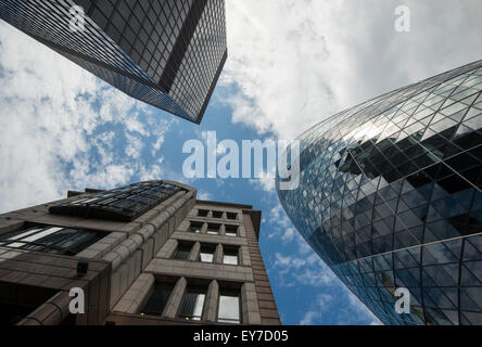 The Financial District, London England UK Stock Photo