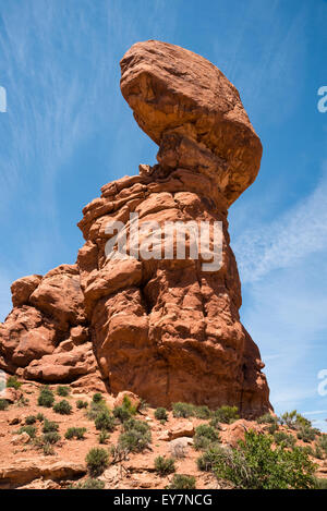 'Dinosaurs ' Rock, Arches National Park, Utah, USA USA, North America, United States Stock Photo