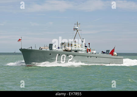 Motor Torpedo Boat, MTB-102, World War 2 Motor Torpedo Boat Stock 