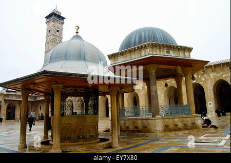 The Great Mosque of Aleppo - Syria Stock Photo