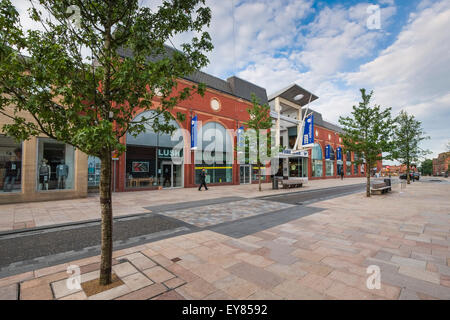Preston, Lancashire: Fishergate Shopping Centre Stock Photo