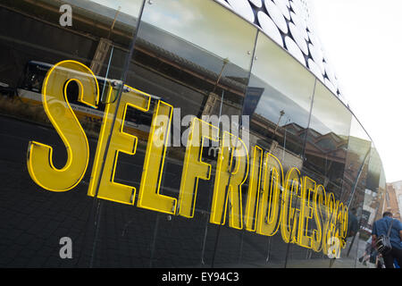 Exterior of Selfridges Department Store, Birmingham City Centre, West Midlands, England, UK Stock Photo