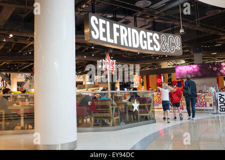 Selfridges Department Store at the Bullring Shopping Centre in Birmingham City Centre Stock Photo