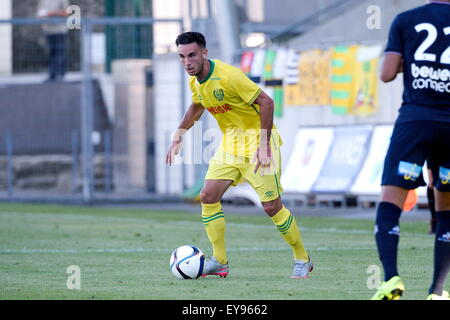 Adrien THOMASSON - 15.07.2015 - Nantes/Saint Etienne - Match amical -Vannes.Photo : Nolwenn Le Gouic/Icon Sport Stock Photo