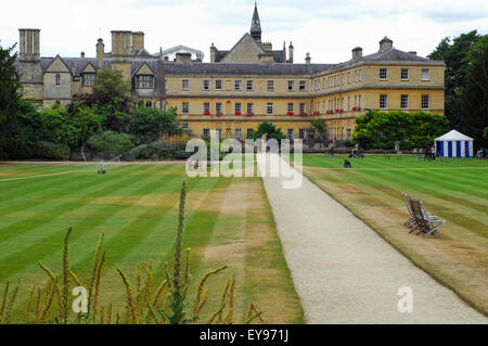 Trinity College Broad Street Oxford England Stock Photo