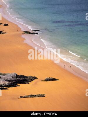 Port Salon Beach In Lough Swilly, County Donegal, Republic Of Ireland Stock Photo