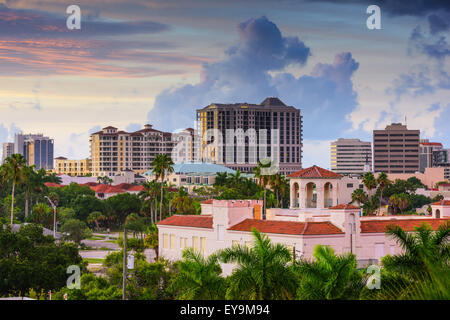 Sarasota, Florida, USA downtown skyline. Stock Photo