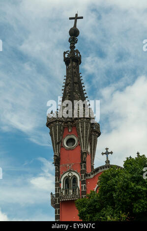 Capilla de Nuestra Senora de las Angustias, Guatemala City, Guatemala Stock Photo