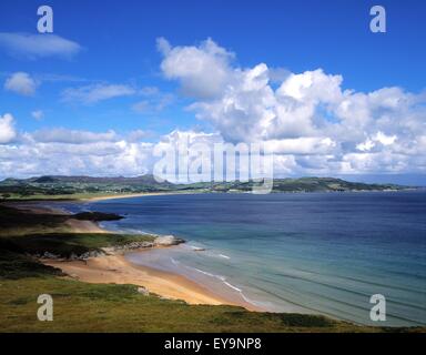 Port Salon Beach, Lough Swilly, Co Donegal, Ireland Stock Photo