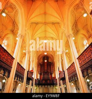 Church Of The Most Holy Trinity, Formerly Chapel Royal (Dublin Castle), Dublin, Co Dublin, Ireland Stock Photo