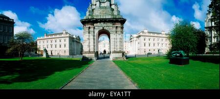 The Campanile, Trinity College, Dublin, Ireland Stock Photo