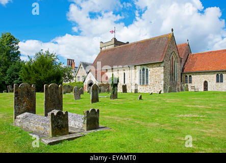 St Mary's Church, Selborne, Hampshire, England UK Stock Photo