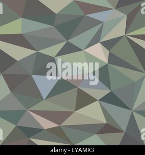 Low Poly Seamless Camouflage Background Pattern Stock Vector