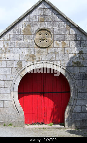 Blacksmiths forge dated 1873 at Aughrim in County Wicklow Stock Photo