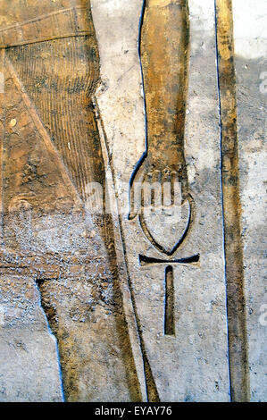 Luxor, Egypt. Temple of Merenptah (Baenra Meriamon) XIX° dyn. son of Ramses II the Great: Stock Photo