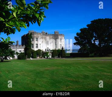 Glin Castle, Co Limerick, Ireland; 18Th Century Castle Stock Photo