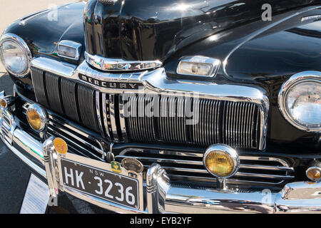 Sydney, Australia. 26th July, 2015. Pictured Ford Mercury Convertible from 1947. Credit:  model10/Alamy Live News Stock Photo
