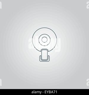 web camera icon Stock Vector