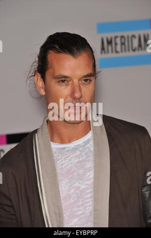 LOS ANGELES, CA - NOVEMBER 21, 2010: Gavin Rossdale at the 2010 American Music Awards at the Nokia Theatre L.A. Live. Stock Photo