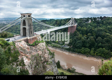 Clifton Suspension Bridge in Bristol, UK Stock Photo