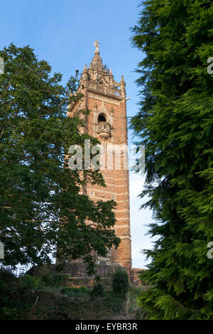 Cabot Tower on Brandon Hill in Bristol, UK Stock Photo