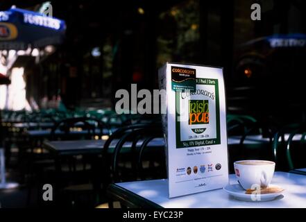 Corcoran's Pub, Paris, France; Irish Pub In France Stock Photo