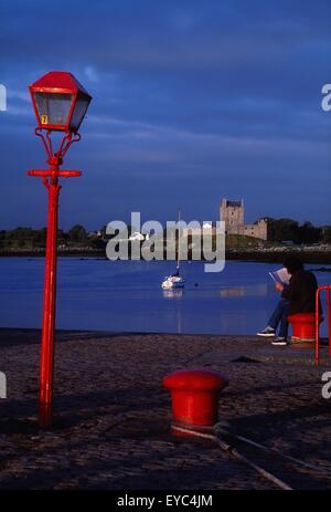 Kinvara, County Galway, Ireland; Pier Of Seaport Village Stock Photo