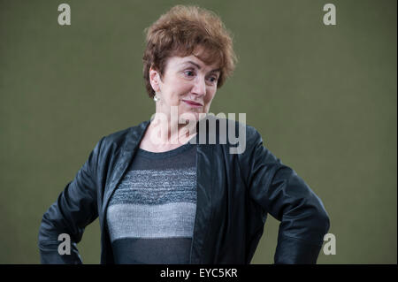 Professor of history at Princeton University, Linda Colley appearing at the Edinburgh International Book Festival. Stock Photo