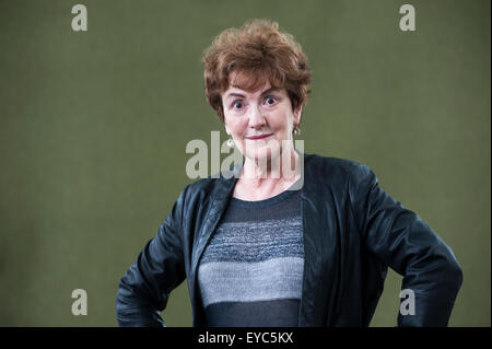 Professor of history at Princeton University, Linda Colley appearing at the Edinburgh International Book Festival. Stock Photo