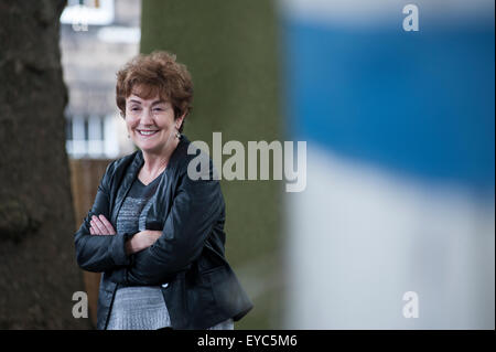 Professor of history at Princeton University, Linda Colley appearing at the Edinburgh International Book Festival. Stock Photo