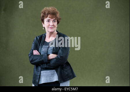 Professor of history at Princeton University, Linda Colley appearing at the Edinburgh International Book Festival. Stock Photo