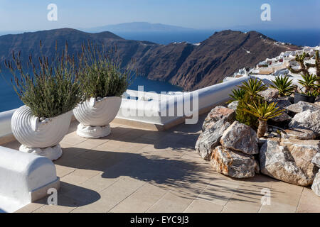 Imerovigli Santorini Cyclades Greece Stock Photo