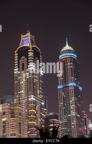 Near Jumeirah Lake Towers, Dubai, UAE Stock Photo