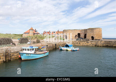 Beadnell Bay, Northumberland Stock Photo