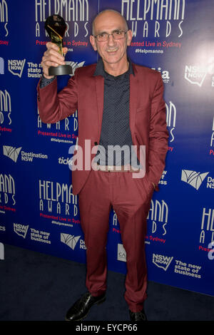 Sydney, Australia. 27th July, 2015. Paul Kelly poses at the Capitol Theatre on July 27, 2015 in Sydney, Australia. Credit:  MediaServicesAP/Alamy Live News Stock Photo