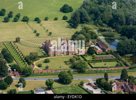 Melford Hall at Long Melford, Suffolk, UK Stock Photo