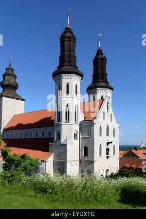 Cathedral in Visby, Isle of Gotland, Sweden Stock Photo - Alamy