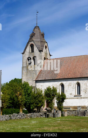 Church of Grötlinbo, Isle of Gotland, Sweden Stock Photo - Alamy