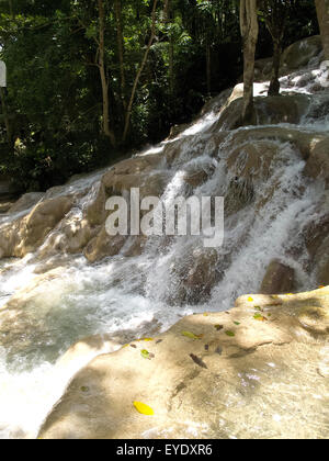 Dunn's River Falls, Ocho Rios, St. Ann, Jamaica Stock Photo