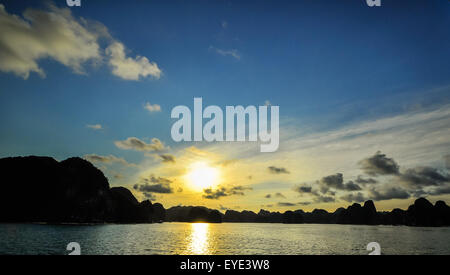 Picturesque sea landscape. Ha Long Bay, Vietnam 2011 Stock Photo